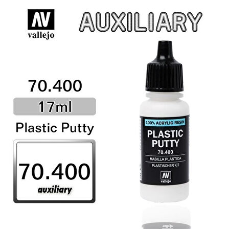 Vallejo 70400 18 ml. Putty, Dolgu Macunu