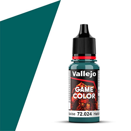 Vallejo 72024 18 ml. Turquoise, Game Color Serisi Model Boyası