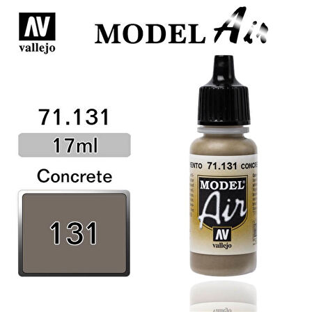 Vallejo 71131 18 ml. Concrete, Model Air Serisi Model Boyası