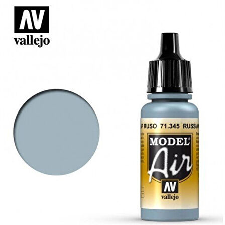 Vallejo 71345 18 ml. Russian AF Grey N.8, Model Air Serisi Model Boyası