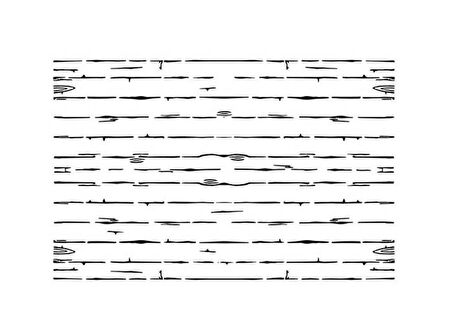 Vallejo ST-TX006 1/35 Ahşap Dokusu-1 Desenli Esnek Boya Şablonu