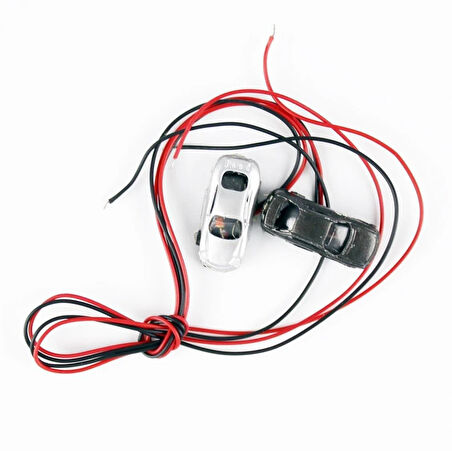 CP Model 1/200 Ölçek, Işıklı Araba Maketi- 2 Adet