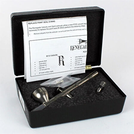 Badger R1V VELOCITY Üstten Besleme, Ultra İnce Nozul, 4.75 ml. Hazneli Boya Tabancası