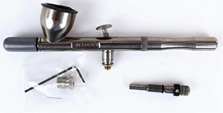 Badger R1V VELOCITY Üstten Besleme, Ultra İnce Nozul, 4.75 ml. Hazneli Boya Tabancası