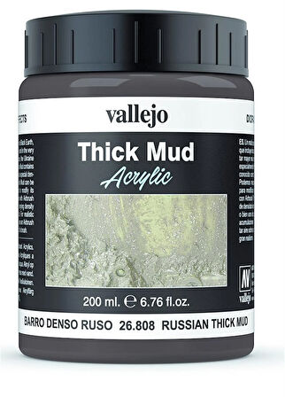 Vallejo 26808 200 ml. Russian Splash, Çamur Dokusu