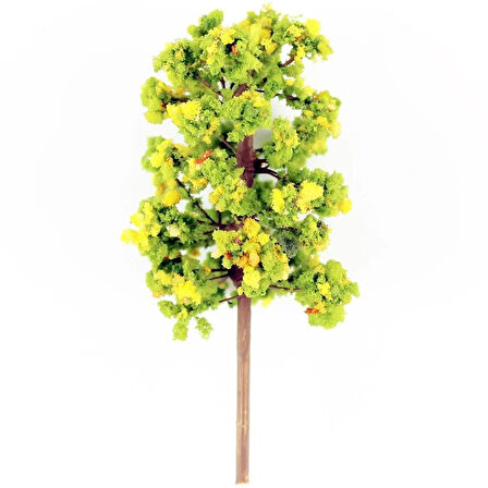 Hobbytime 9 Cm. Yassı Formlu Ihlamur Ağacı Modeli, 2 Adet