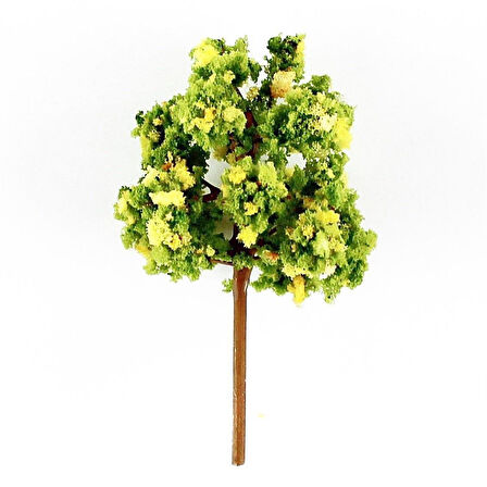 Hobbytime 5 Cm. Yuvarlak Formlu Ihlamur Ağacı Modeli, 5 Adet