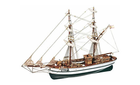 Occre 13001 1/65 Ölçek, Aurora, 68 cm. Yelkenli İspanyol Yük Gemisi, Ahşap Model Kiti