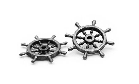 Occre 17019 Dümen Simidi 15 mm. Zamak, 2 Adet