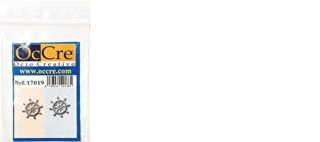 Occre 17019 Dümen Simidi 15 mm. Zamak, 2 Adet