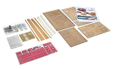 Occre 53010 1/24 Ölçek, Istanbul Tramwayı Ahşap Model Kiti