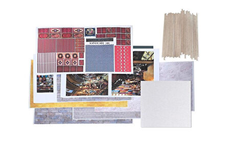 Occre 53010D 1/24 Ölçek, Istanbul Dioraması Ahşap Model Kiti