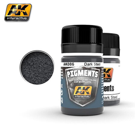 AK 086 35 ml. Dark Steel Pigment