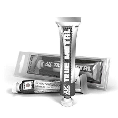 AK 455 20 ml. Aliminium, True Metal Serisi Model Boyası