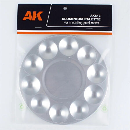 AK 613 10 Gözlü Aliminyum Boya Paleti