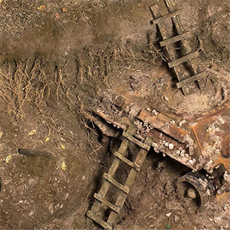 AK 8018 250 ml. Yoğun Toprak, Akrilik, Diorama Serisi Zemin Dokusu