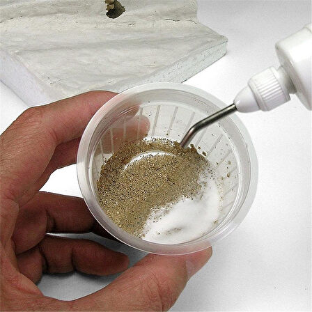 AK 8023 250 ml. Renksiz Toprak Dokusu, Akrilik, Diorama Serisi Zemin Dokusu