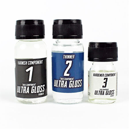 AK 9040 Çift Bileşenli Ultra Parlak Vernik
