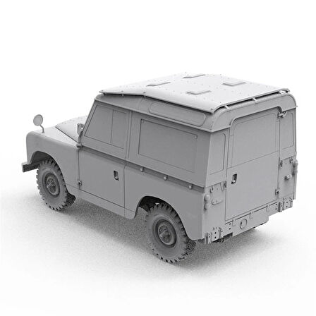 AK 35013 1/35 Ölçek, Land Rover 88 Series IIA (Steyşın Vagon), Askeri Araç Plastik Model Kiti