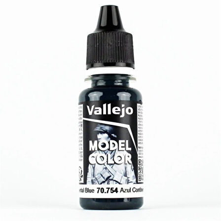 Vallejo 70754 18 ml. (073) Continental Blue, Model Color Serisi Model Boyası