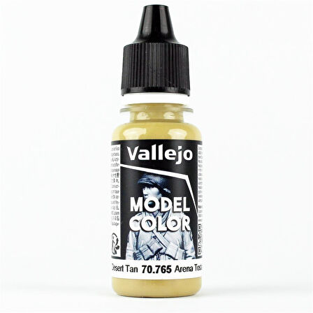 Vallejo 70765 18 ml. (140) Desert Tan, Model Color Serisi Model Boyası
