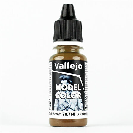 Vallejo 70768 18 ml. (143) BC Dark Brown, Model Color Serisi Model Boyası