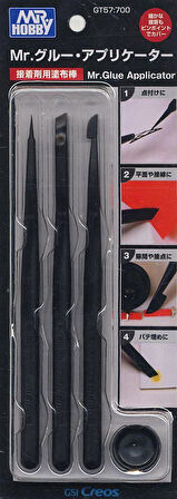 Mr.Hobby GT-57 Yapıştırıcı ve Macun Uygulama Küreği, 3 Adet