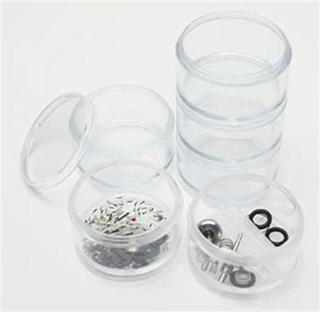 Mr.Hobby GT-84 Minik Parçaları Saklama Kabı, 6 Adet