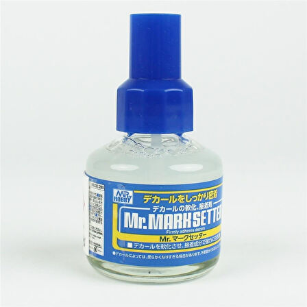 Mr.Hobby MS-232 40 ml.Mr.Mark Setter, Dekal Sabitleme Sıvısı