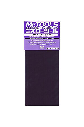 Mr.Hobby MT-305 Su Geçirmez, Kum Zımparası, No.600x4