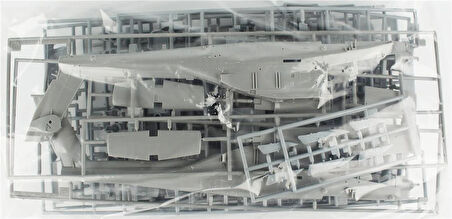 Hasegawa PT24 7224 1/48 Ölçek, AH-64A Apache, Askeri Helikopter Plastik Model Kiti