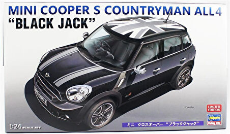 Hasegawa 20704 1/24 Ölçek, Mini Cooper S Countryman All4, Otomobil Plastik Model Kiti