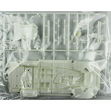 Fujimi ID-137 03800 1/24 Ölçek, Toyota Land Cruiser 100 VAN, Cip Plastik Model Kiti