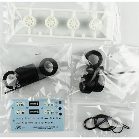 Fujimi ID-163 03840 1/24 Ölçek, Nissan KPGC10 Skyline GT-R Semi- Works, Otomobil Plastik Model Kiti