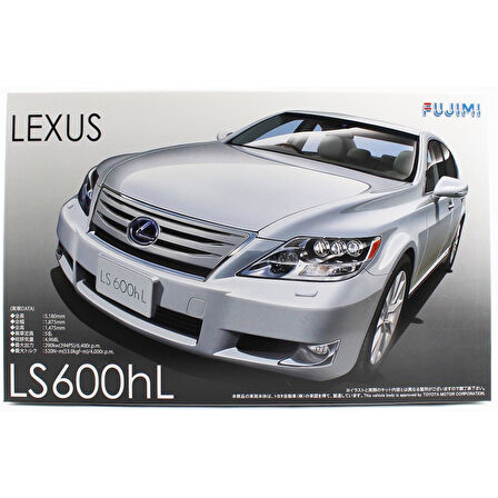 Fujimi ID-7 03879 1/24 Ölçek, Lexus LS600hL Hybird, Otomobil Plastik Model Kiti