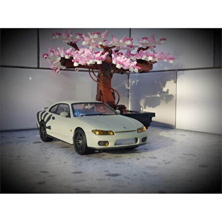 Fujimi ID-24 03935 1/24 Ölçek, Nissan S15 Silvia Spec R / Aero, Otomobil Plastik Model Kiti