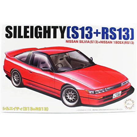 Fujimi ID-96 04639 1/24 Ölçek, Nissan New Sileighty S13 RPS13, Otomobil Plastik Model Kiti
