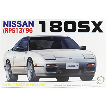 Fujimi ID-63 04659 1/24 Ölçek, Nissan RPS13 180SX (First model) 1996, Otomobil Plastik Model Kiti