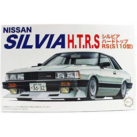 Fujimi ID-82 04663 1/24 Ölçek, Nissan Silvia RS Hardtop, Otomobil Plastik Model Kiti