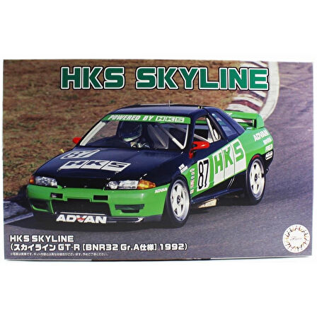 Fujimi ID-304 04757 1/24 Ölçek, Nissan HKS Skyline (Skyline GT-R [BNR32 Gr.A] 1992), Yarış Aracı Plastik Model Kiti
