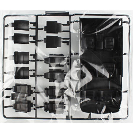 Fujimi C-NX-1 06609 1/24 Ölçek, Toyota Vellfire ZA G Edition (Black), Minibüs Plastik Model Kiti