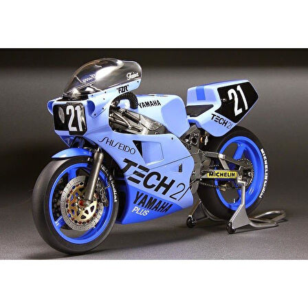 Fujimi BIKE9 14132 1/12 Ölçek, Yamaha YZF750 Tech21 Racing Team 1987 Suzuka 8-hours Endurance Race, Motorsiklet Plastik Model K