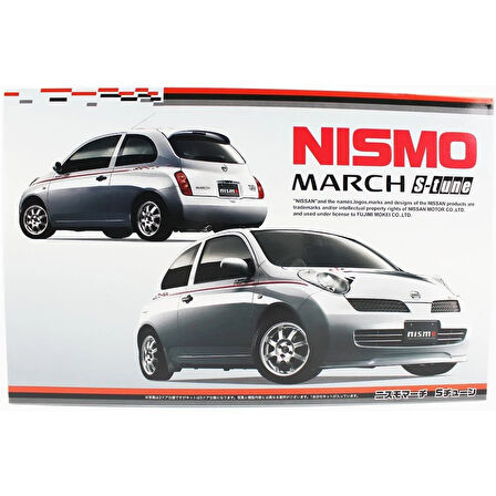 Fujimi ID-123 18889 1/24 Ölçek, Nissan Micra March NISMO S-tune, Otomobil Plastik Model Kiti