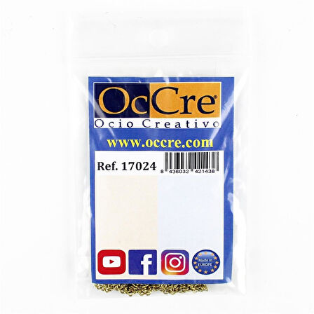 Occre 17024 1 mm. Prinç Zincir, 1 Metre
