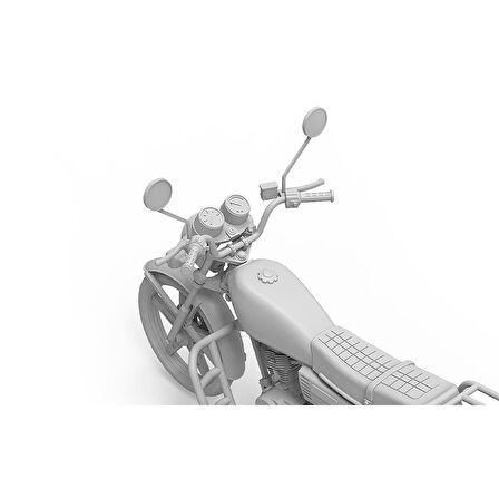 AK 35027 1/35 Ölçek, Honda CG125 Motorsiklet, Plastik Model Kiti