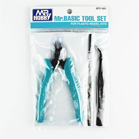 Mr.Hobby BTF-001 El Aletleri Seti (Pense, Açılı Cımbız, Eye)