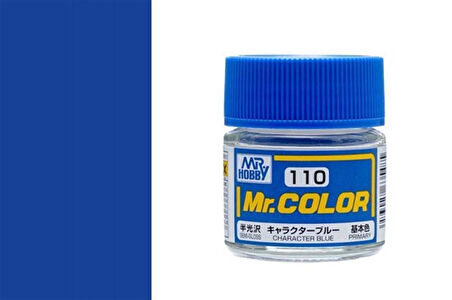 Mr.Hobby C-110 10 ml. Character Blue, Mr.Color Serisi Model Boyası