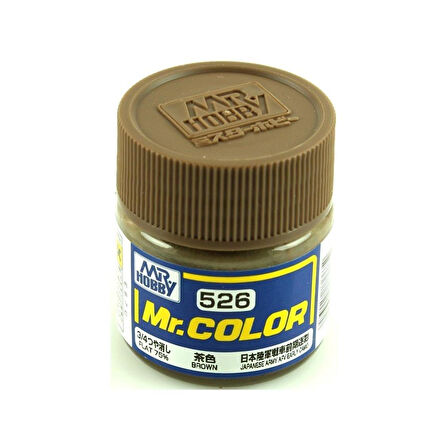 Mr.Hobby C-526 10 ml. Brown, Mr.Color Serisi Model Boyası