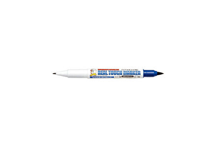 Mr.Hobby GM-403 Real Touch Blue 1, İnce ve Kalın uclu Gölgelendirme Marker Kalemi