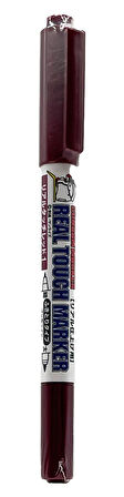 Mr.Hobby GM-404 Real Touch Red 1, İnce ve Kalın uclu Gölgelendirme Marker Kalemi